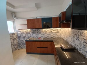 Kitchen in 3 BHK Apartment at Godrej Avenues, Yelahanka – for Rent