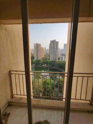 Balcony in 1 BHK Apartment at Fiama Residency, Thane West – for Rent