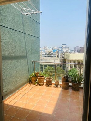 Balcony in 2 BHK Apartment at Ajax Global Lifestyle, Kharadi – for Rent