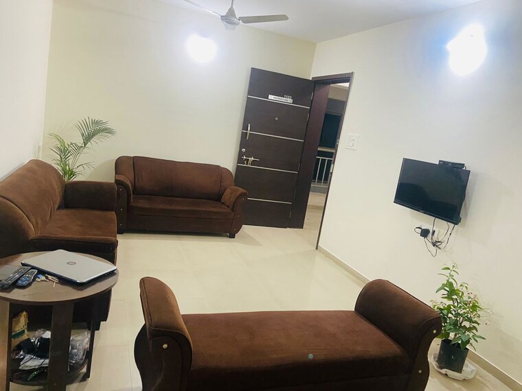Living Room, ajax-global-lifestyle 2 Bedroom 1100 Sq.Ft. Apartment In Kharadi Pune 10360668