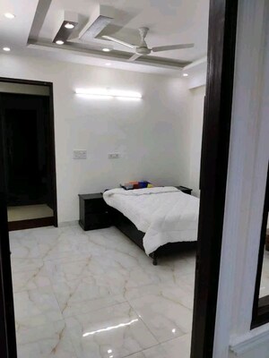 Bathroom in 3 BHK Apartment at Chattarpur – for Rent