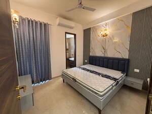 Bedroom in 3 BHK Builder Floor at Smart World Orchard, Sector 61 – for Rent