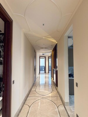Building Lobby in 4 BHK Apartment at Greater Kailash ii – for Sale