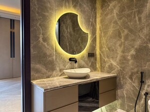 Bathroom in 4 BHK Apartment at Greater Kailash ii – for Sale