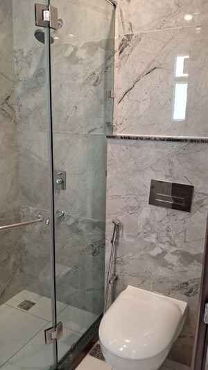 Bathroom in 3 BHK Builder Floor at Vipul World Floors, Sector 48 – for Rent