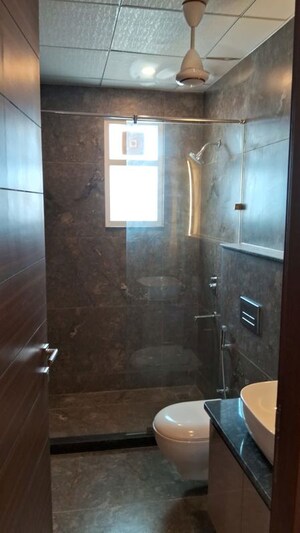 Bathroom in 3 BHK Builder Floor at Vipul World Floors, Sector 48 – for Rent