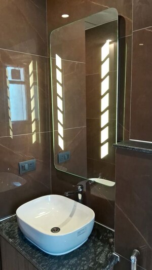 Washroom in 3 BHK Builder Floor at Vipul World Floors, Sector 48 – for Rent