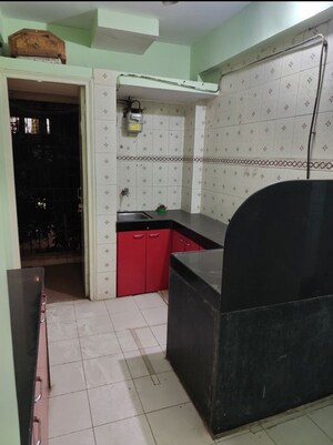 Kitchen/pantry in 1 BHK Apartment at Soham Parijat Gardens, Ghodbunder Road – for Rent
