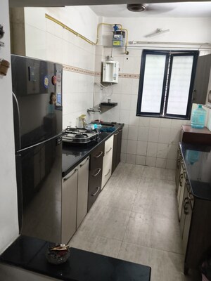 Kitchen in 2 BHK Apartment at Irla – for Rent