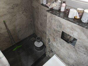 Bathroom in 3 BHK Builder Floor at Tagore Park – for Rent