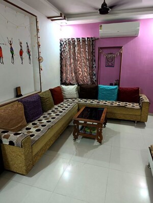 Living Room in 2 BHK Apartment at Ellisbridge – for Sale