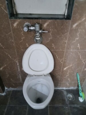 Bathroom in 3 BHK Apartment at Majiwada – for Rent