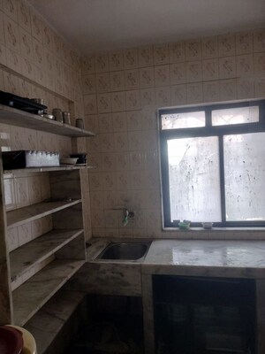Kitchen in 3 BHK Apartment at Majiwada – for Rent