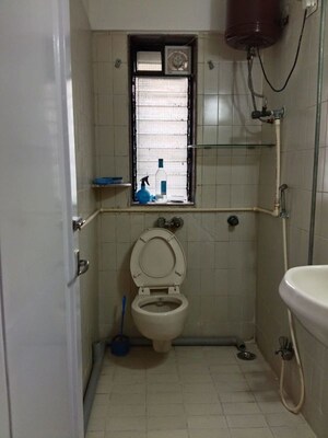 Bathroom in 3 BHK Apartment at Natasha Towers, Andheri West – for Rent