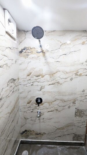 Bathroom in 3 BHK Builder Floor at Ashoka Enclave 3, Sector 35 – for Rent