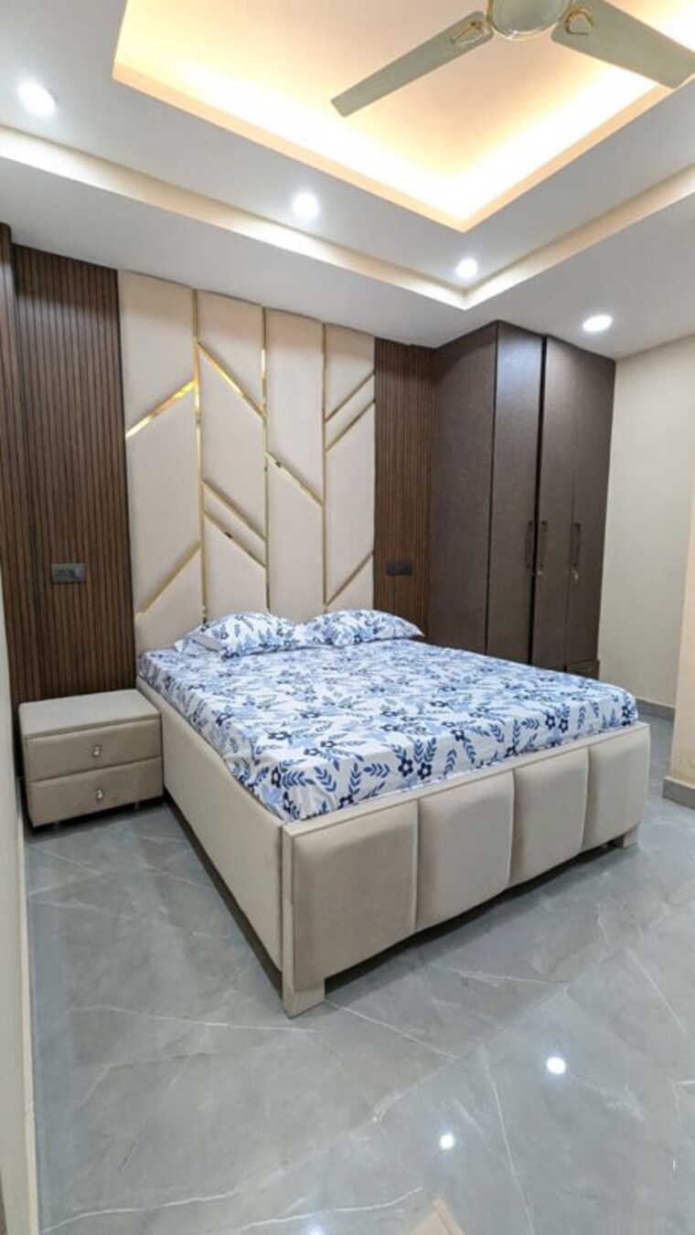 Bedroom, ashoka-enclave-3 3 Bedroom 1600 Sq.Ft. Builder Floor In Sector 35 Faridabad 10360768