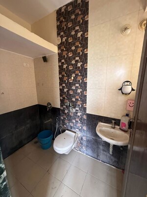 Bathroom in 1.5 BHK Apartment at Vihang Valley Indus, Kasarvadavali – for Rent