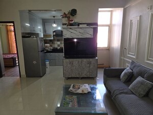 Living Room in 2 BHK Apartment at GTM Forest and Hills, Mohkampur – for Rent