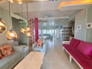 Living Room in 3 BHK Penthouse at Banjara Springs, Banjara Hills – for Rent