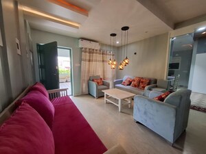 Living Room in 3 BHK Penthouse at Banjara Springs, Banjara Hills – for Rent