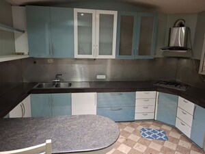 Kitchen in 3 BHK Penthouse at Banjara Springs, Banjara Hills – for Rent