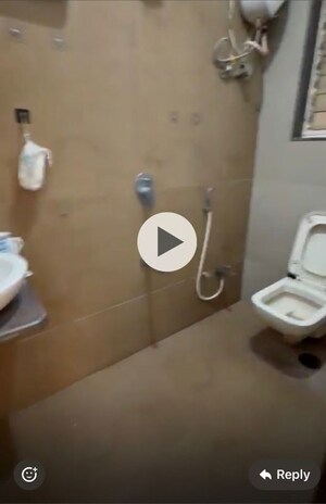 Bathroom in 1.5 BHK Apartment at Nigara Apartment, Chembur – for Rent