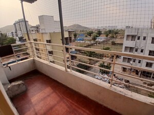 Balcony in 2 BHK Apartment at Vedant Residency Sus, Sus – for Rent