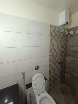 Bathroom in 3 BHK Apartment at Majestique Towers East Phase 1, Kharadi – for Rent