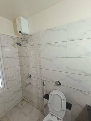 Bathroom in 3 BHK Apartment at Majestique Towers East Phase 1, Kharadi – for Rent