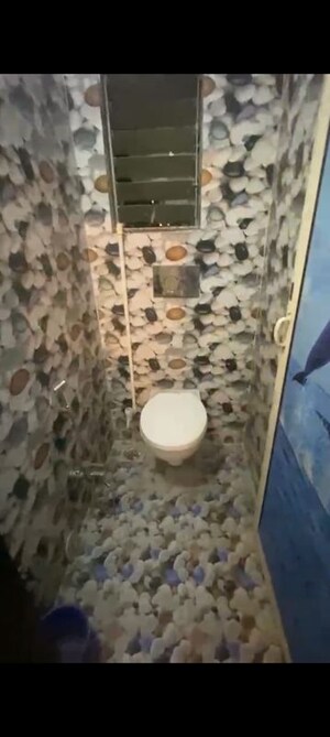Bathroom in 1 BHK Apartment at Sandesh Nagar – for Rent