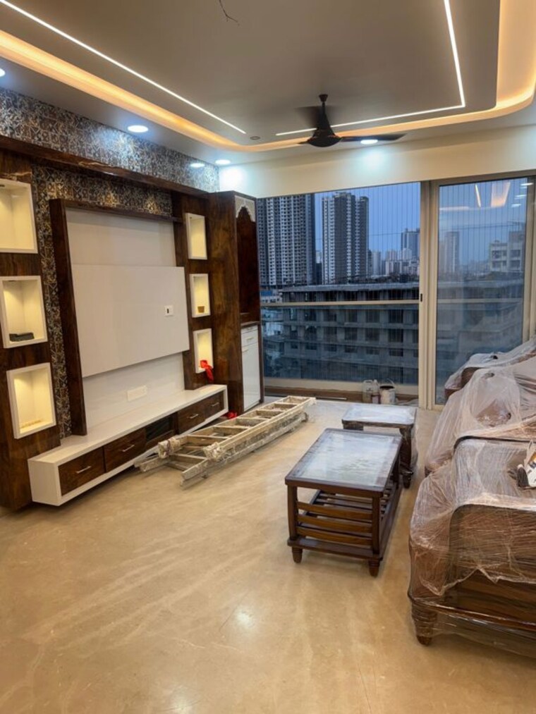 Living Room, raunak-108 1 Bedroom 450 Sq.Ft. Apartment In Kasarvadavali Thane 10360933