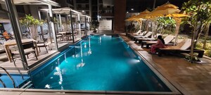 2 BHK Apartment – Exterior View View at Goyal Orchid Blues, Shela - for Rent