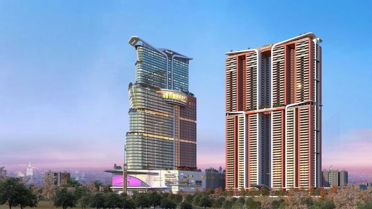 Exterior View, brigade-gateway 4 Bedroom 4980 Sq.Ft. Apartment In Kokapet Hyderabad 10360937