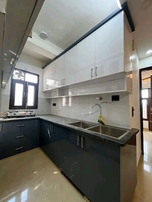 Kitchen in 3 BHK Apartment at Chattarpur – for Rent