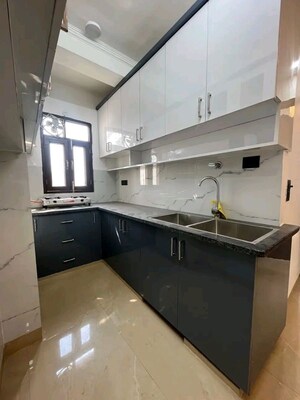 Kitchen in 3 BHK Apartment at Chattarpur – for Rent