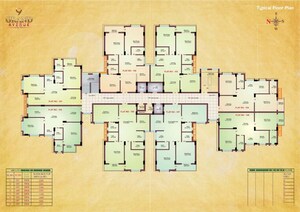 Floor Plan in 3 BHK Apartment at Dumduma – for Sale