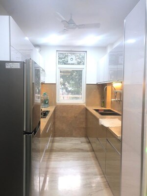 Building Lobby in 3 BHK Builder Floor at East Of Kailash – for Rent