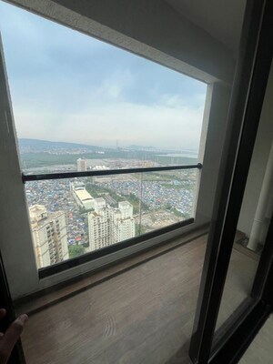 Balcony in 3.5 BHK Apartment at Dosti Eastern Bay, Wadala – for Rent