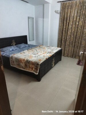 Bedroom in 1 BHK Builder Floor at Kailash Colony – for Rent