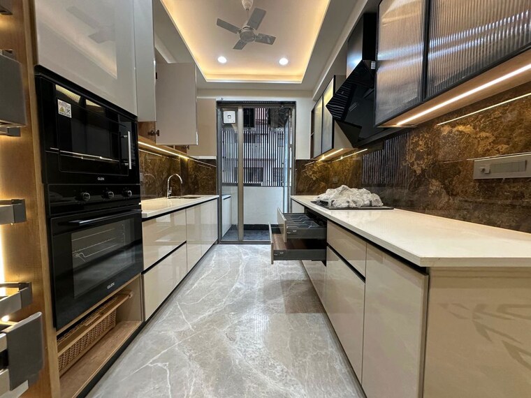 Kitchen, ss-the-lilac 2 Bedroom 194 Sq.Ft. Builder Floor In Sector 49 Gurgaon 10361016
