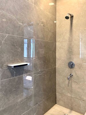 Bathroom in 4 BHK Builder Floor at Jangpura – for Rent