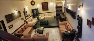 Living Room in 6+ BHK Villa at Malesemau – for Rent