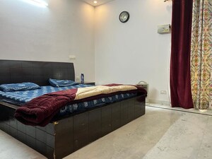 Bedroom in 2 BHK Builder Floor at Sushant Lok I – for Rent
