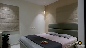 Bedroom in 2 BHK Apartment at Rajapushpa Provincia, Narsingi – for Sale