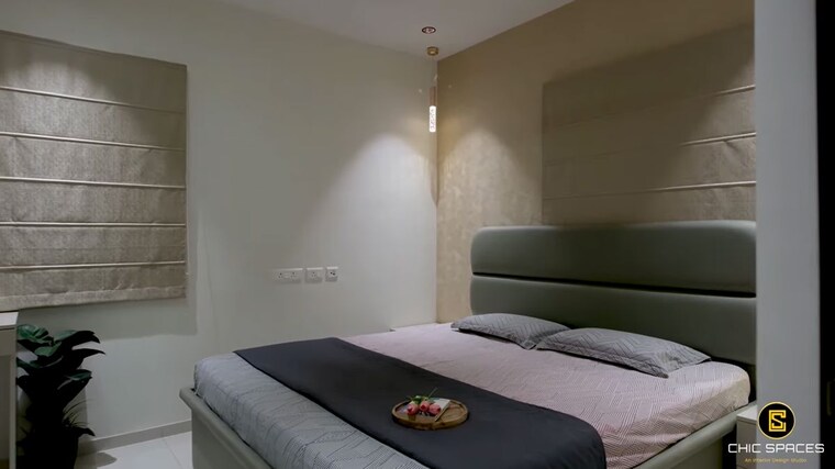 Bedroom, rajapushpa-provincia 2 Bedroom 1370 Sq.Ft. Apartment In Narsingi Hyderabad 10360899