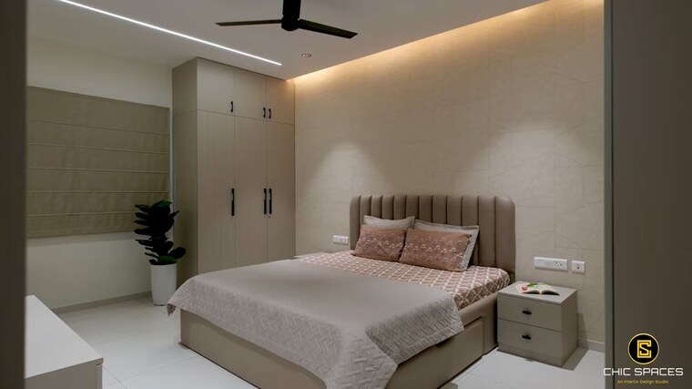 Bedroom, rajapushpa-provincia 2 Bedroom 1370 Sq.Ft. Apartment In Narsingi Hyderabad 10360899