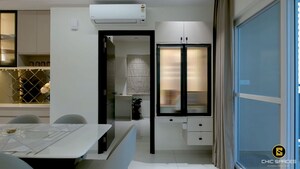Building Lobby in 2 BHK Apartment at Rajapushpa Provincia, Narsingi – for Sale