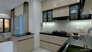 Kitchen in 2 BHK Apartment at Rajapushpa Provincia, Narsingi – for Sale