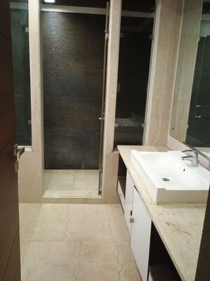 Bathroom in 3 BHK Builder Floor at Defence Colony – for Rent