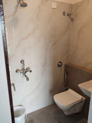 Bathroom in 1 BHK Apartment at Ariana Residency, Borivali East – for Rent
